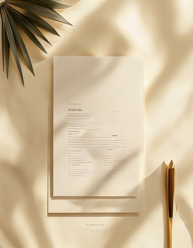 Executive resume template